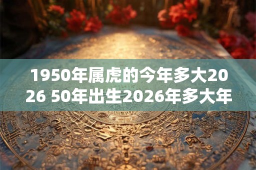 1950年属虎的今年多大2026 50年出生2026年多大年龄