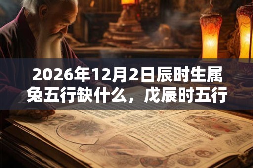 2026年12月2日辰时生属兔五行缺什么,戊辰时五行缺什么 2026年12月2日辰时生属兔五行缺什么,戊辰时五行缺什么