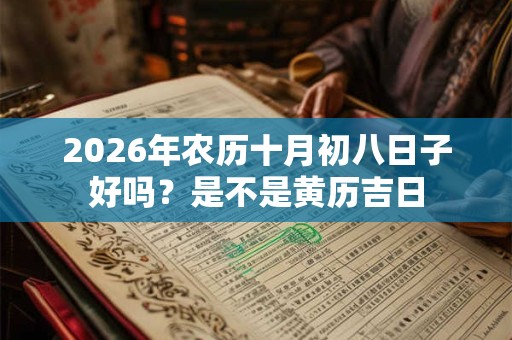 2026年农历十月初八日子好吗？是不是黄历吉日