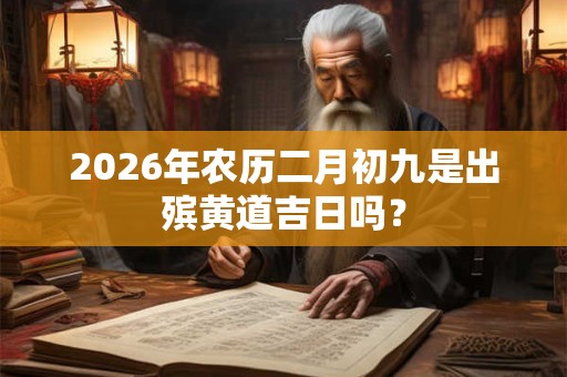 2026年农历二月初九是出殡黄道吉日吗？