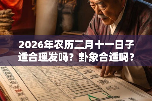 2026年农历二月十一日子适合理发吗？卦象合适吗？