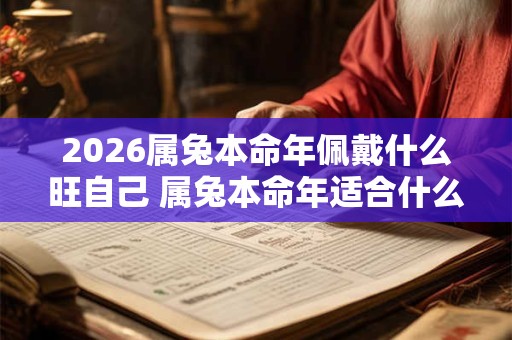 2026属兔本命年佩戴什么旺自己 属兔本命年适合什么饰品