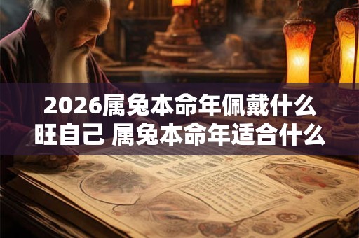 2026属兔本命年佩戴什么旺自己 属兔本命年适合什么饰品