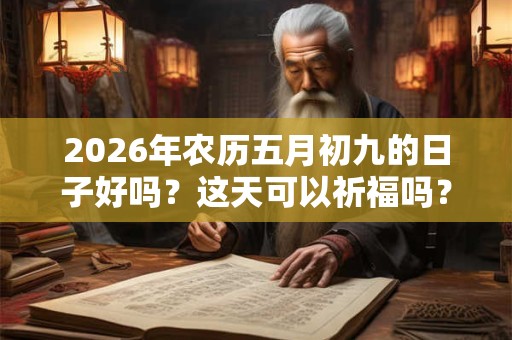 2026年农历五月初九的日子好吗？这天可以祈福吗？