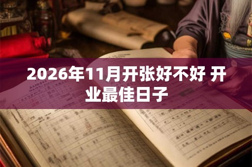 2026年11月开张好不好 开业最佳日子