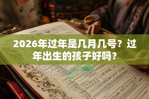 2026年过年是几月几号？过年出生的孩子好吗？