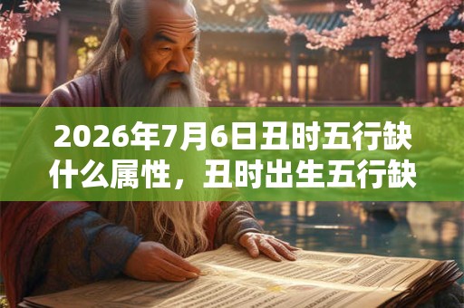 2026年7月6日丑时五行缺什么属性,丑时出生五行缺什么 2026年7月6日丑时五行缺什么属性,丑时出生五行缺什么