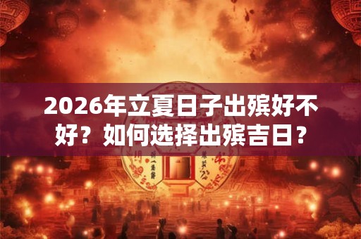 2026年立夏日子出殡好不好？如何选择出殡吉日？