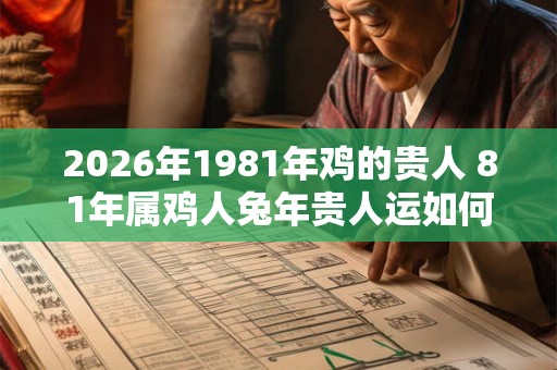 2026年1981年鸡的贵人 81年属鸡人兔年贵人运如何