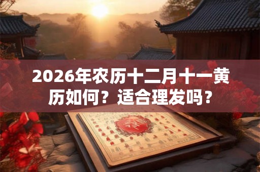 2026年农历十二月十一黄历如何？适合理发吗？
