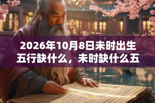 2026年10月8日未时出生五行缺什么,未时缺什么五行 2026年10月8日未时出生五行缺什么,未时缺什么五行