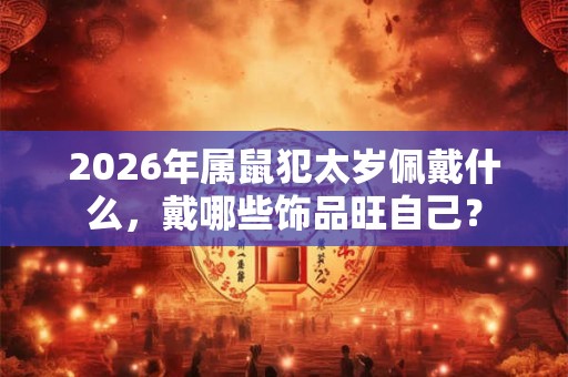 2026年属鼠犯太岁佩戴什么,戴哪些饰品旺自己? 2026年属鼠犯太岁佩戴什么,戴哪些饰品旺自己?