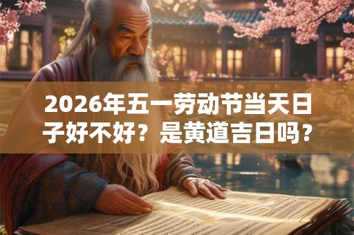 2026年五一劳动节当天日子好不好？是黄道吉日吗？