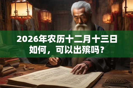 2026年农历十二月十三日如何,可以出殡吗? 2026年农历十二月十三日如何,可以出殡吗?