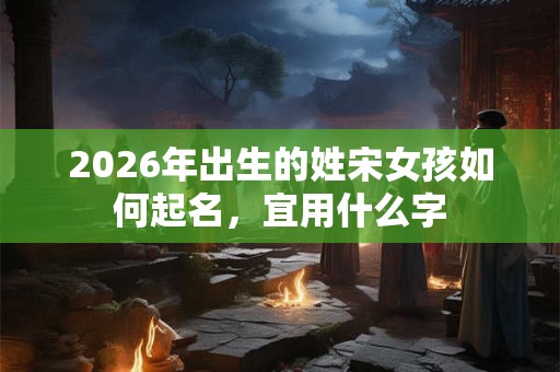 2026年出生的姓宋女孩如何起名,宜用什么字 2026年出生的姓宋女孩如何起名,宜用什么字
