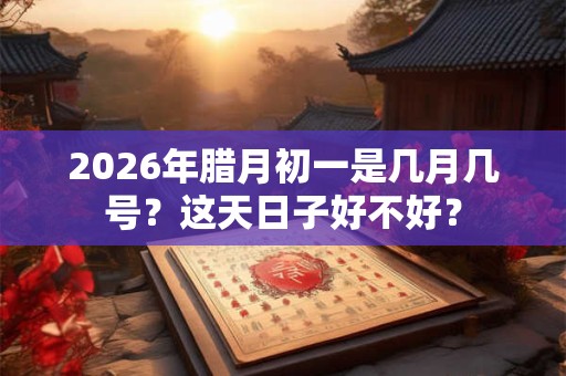 2026年腊月初一是几月几号?这天日子好不好? 2026年腊月初一是几月几号?这天日子好不好?
