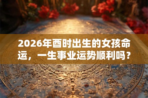 2026年酉时出生的女孩命运,一生事业运势顺利吗? 2026年酉时出生的女孩命运,一生事业运势顺利吗?