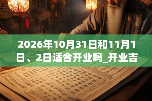 2026年10月31日和11月1日、2日适合开业吗_开业吉利吗 2026年10月31日和11月1日、2日适合开业吗_开业吉利吗