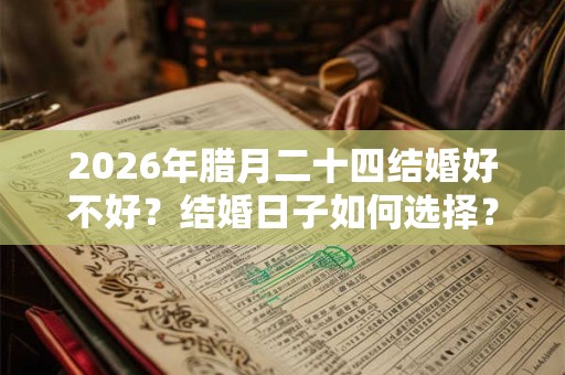 2026年腊月二十四结婚好不好?结婚日子如何选择? 2026年腊月二十四结婚好不好?结婚日子如何选择?