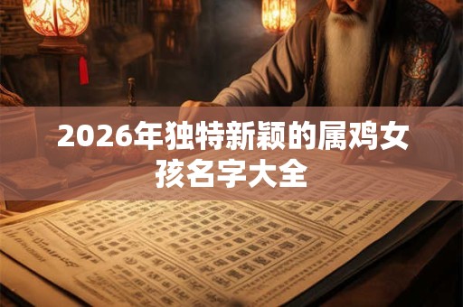 2026年独特新颖的属鸡女孩名字大全 2026年独特新颖的属鸡女孩名字大全
