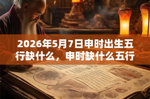 2026年5月7日申时出生五行缺什么,申时缺什么五行 2026年5月7日申时出生五行缺什么,申时缺什么五行