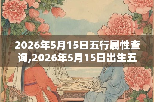 2026年5月15日五行属性查询,2026年5月15日出生五行属什么 2026年5月15日五行属性查询,2026年5月15日出生五行属什么