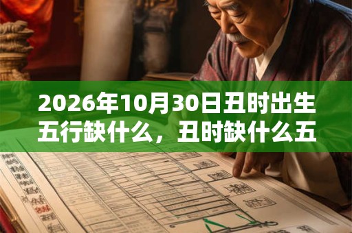 2026年10月30日丑时出生五行缺什么,丑时缺什么五行 2026年10月30日丑时出生五行缺什么,丑时缺什么五行