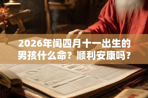 2026年闰四月十一出生的男孩什么命？顺利安康吗？