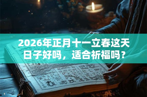 2026年正月十一立春这天日子好吗,适合祈福吗? 2026年正月十一立春这天日子好吗,适合祈福吗?