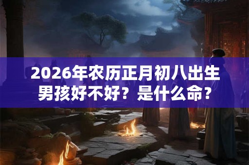 2026年农历正月初八出生男孩好不好?是什么命? 2026年农历正月初八出生男孩好不好?是什么命?