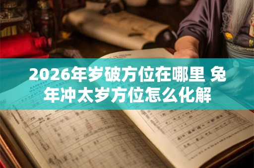 2026年岁破方位在哪里 兔年冲太岁方位怎么化解 2026年岁破方位在哪里 兔年冲太岁方位怎么化解