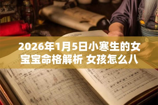 2026年1月5日小寒生的女宝宝命格解析 女孩怎么八字取名