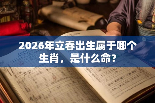 2026年立春出生属于哪个生肖,是什么命? 2026年立春出生属于哪个生肖,是什么命?