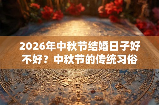 2026年中秋节结婚日子好不好？中秋节的传统习俗