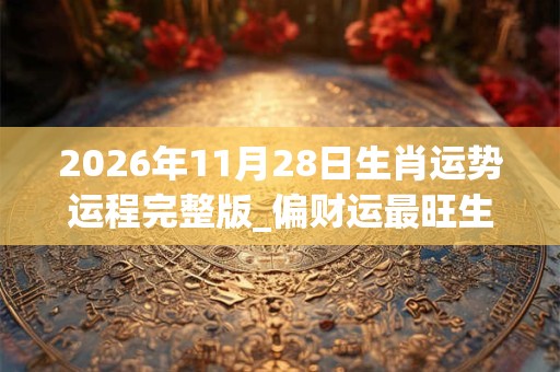 2026年11月28日生肖运势运程完整版_偏财运最旺生肖