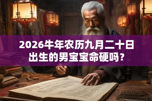 2026牛年农历九月二十日出生的男宝宝命硬吗？