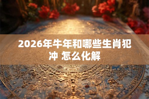 2026年牛年和哪些生肖犯冲 怎么化解 2026年牛年和哪些生肖犯冲 怎么化解