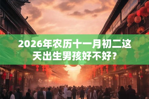 2026年农历十一月初二这天出生男孩好不好? 2026年农历十一月初二这天出生男孩好不好?