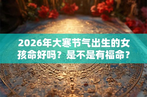 2026年大寒节气出生的女孩命好吗?是不是有福命? 2026年大寒节气出生的女孩命好吗?是不是有福命?