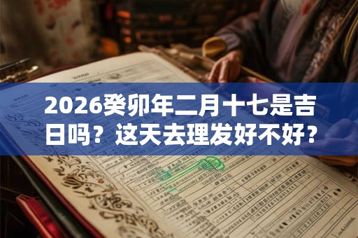2026癸卯年二月十七是吉日吗?这天去理发好不好? 2026癸卯年二月十七是吉日吗?这天去理发好不好?