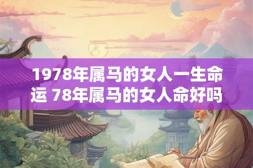 1978年属马的女人一生命运 78年属马的女人命好吗 1978年属马的女人一生命运 78年属马的女人命好吗