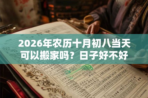 2026年农历十月初八当天可以搬家吗?日子好不好 2026年农历十月初八当天可以搬家吗?日子好不好