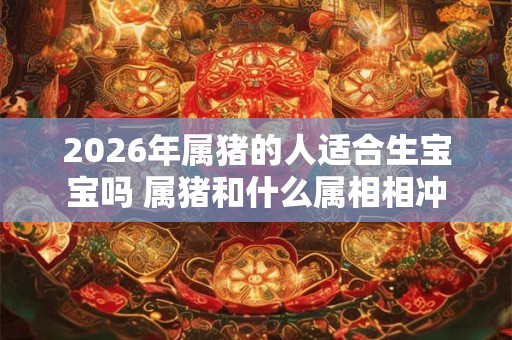 2026年属猪的人适合生宝宝吗 属猪和什么属相相冲 2026年属猪的人适合生宝宝吗 属猪和什么属相相冲