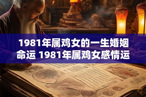 1981年属鸡女的一生婚姻命运 1981年属鸡女感情运势 1981年属鸡女的一生婚姻命运 1981年属鸡女感情运势