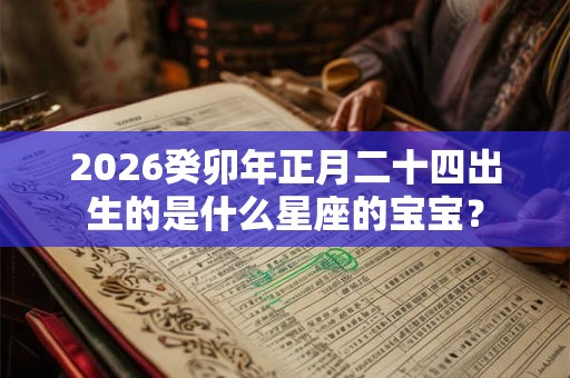 2026癸卯年正月二十四出生的是什么星座的宝宝? 2026癸卯年正月二十四出生的是什么星座的宝宝?