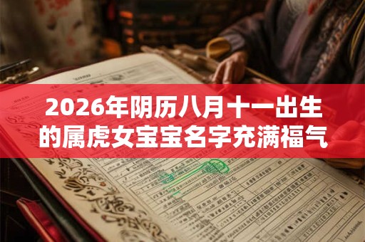2026年阴历八月十一出生的属虎女宝宝名字充满福气
