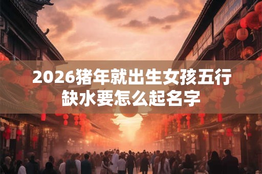 2026猪年就出生女孩五行缺水要怎么起名字 2026猪年就出生女孩五行缺水要怎么起名字