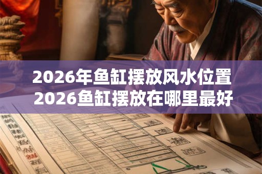 2026年鱼缸摆放风水位置 2026鱼缸摆放在哪里最好