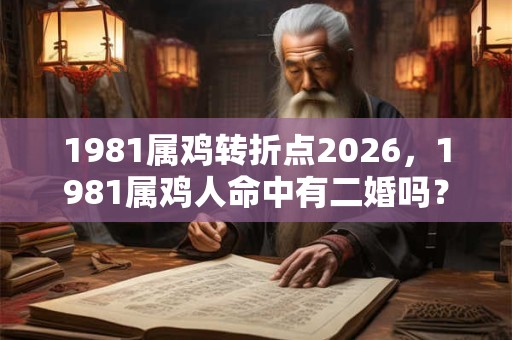 1981属鸡转折点2026，1981属鸡人命中有二婚吗？