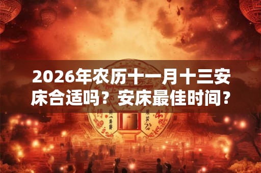 2026年农历十一月十三安床合适吗？安床最佳时间？